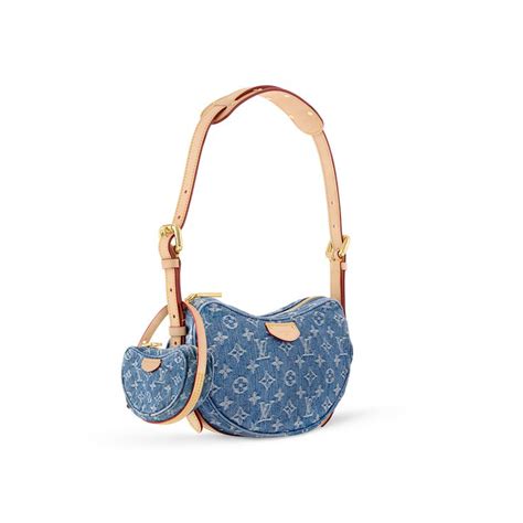 louis vuitton croissant fake|Louis Vuitton denim crossbody bag.